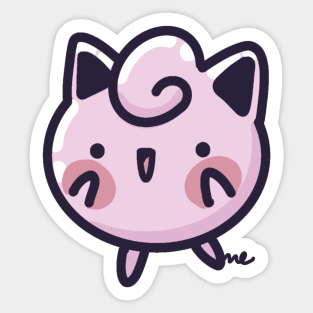 kawaii fan art Sticker